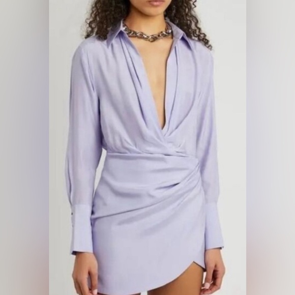 Gauge81 Naha lilac purple silk dress NWT - Picture 2 of 7